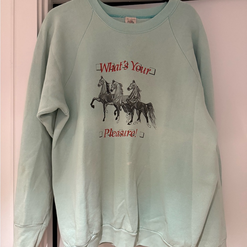 Vintage ‘What’s your pleasure?’ Crewneck sweatshirt